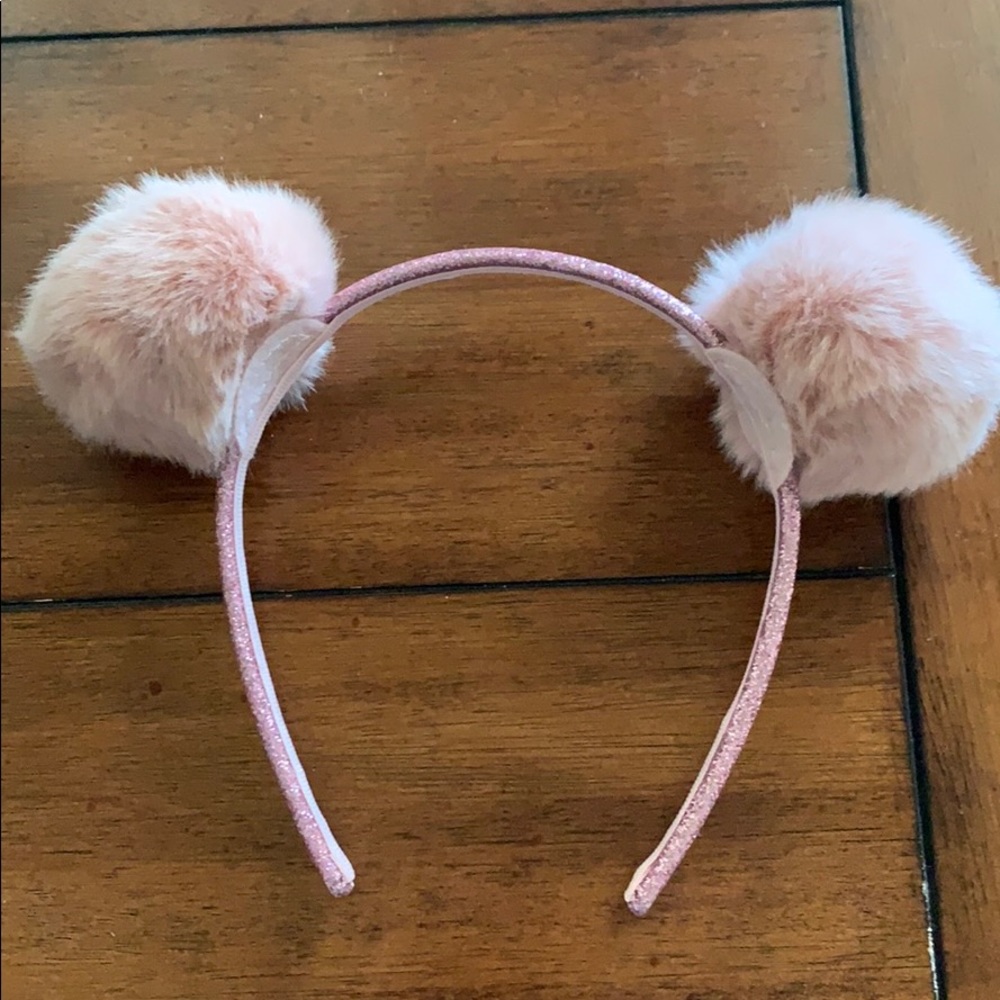 NWOT girls headband soft pink